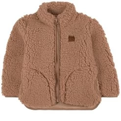 Dayton Teddy Fleece Jacket Walnut