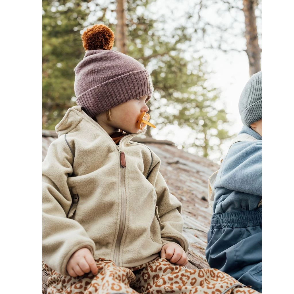 Livigno Wind Fleece Jacket Sand 4 Livigno Wind Fleece Jacket Sand - Image 4