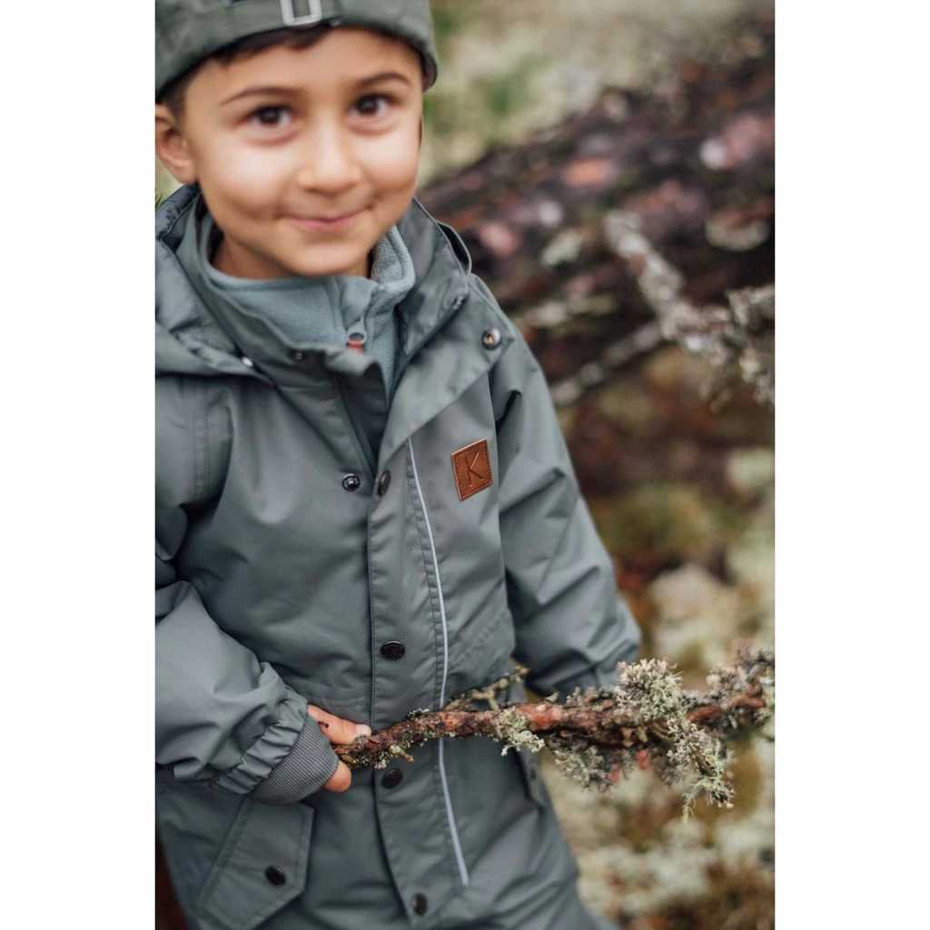 Livigno Recycled Wind Fleece Jacket Light Green 4 Livigno Recycled Wind Fleece Jacket Light Green - Image 4