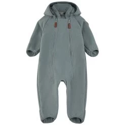 Livigno Recycled Wind Fleece Coverall Light Green