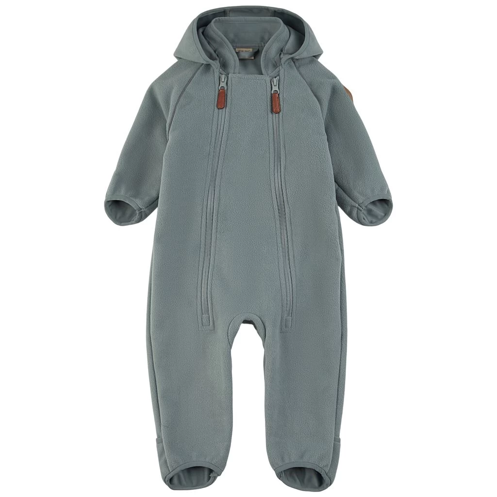 Livigno Recycled Wind Fleece Coverall Light Green 1 Livigno Recycled Wind Fleece Coverall Light Green