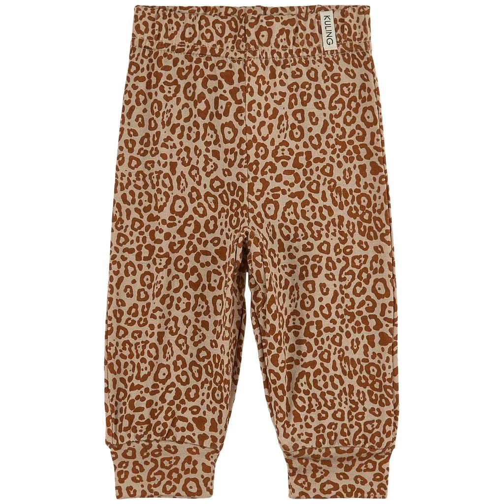 Wool Pants Brown Leopard 1 Wool Pants Brown Leopard