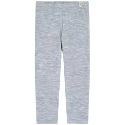 Wool Pants Gray Melange