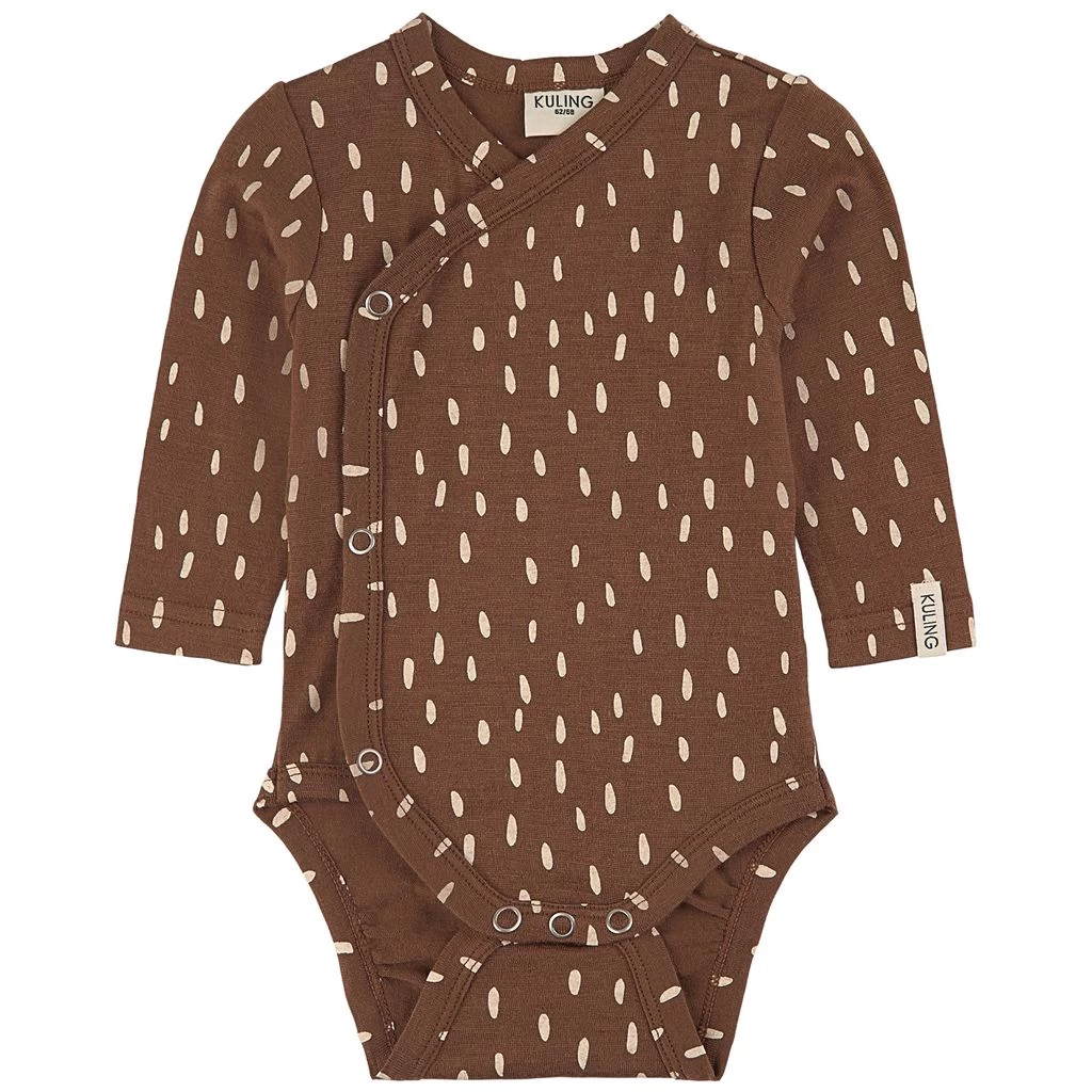 Dotted Wrap Body Brown 1 Dotted Wrap Body Brown
