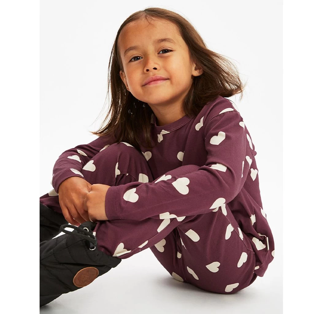 GOTS Serrai Leggings Violet Hearts 3 GOTS Serrai Leggings Violet Hearts - Image 3