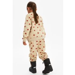 GOTS Volos Printed Sweatpants With Apples Sand -Kuling 1024x1024 532