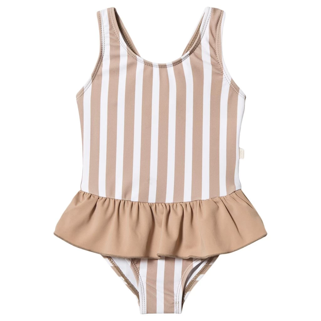 Kuling X Kenza Swimsuit Tan Stripe 1 Kuling X Kenza Swimsuit Tan Stripe