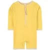 Paros One-piece Rashguard Swimsuit Cream Yellow
