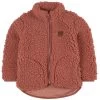 Dayton Teddy Fleece Jacket Burnt Pink
