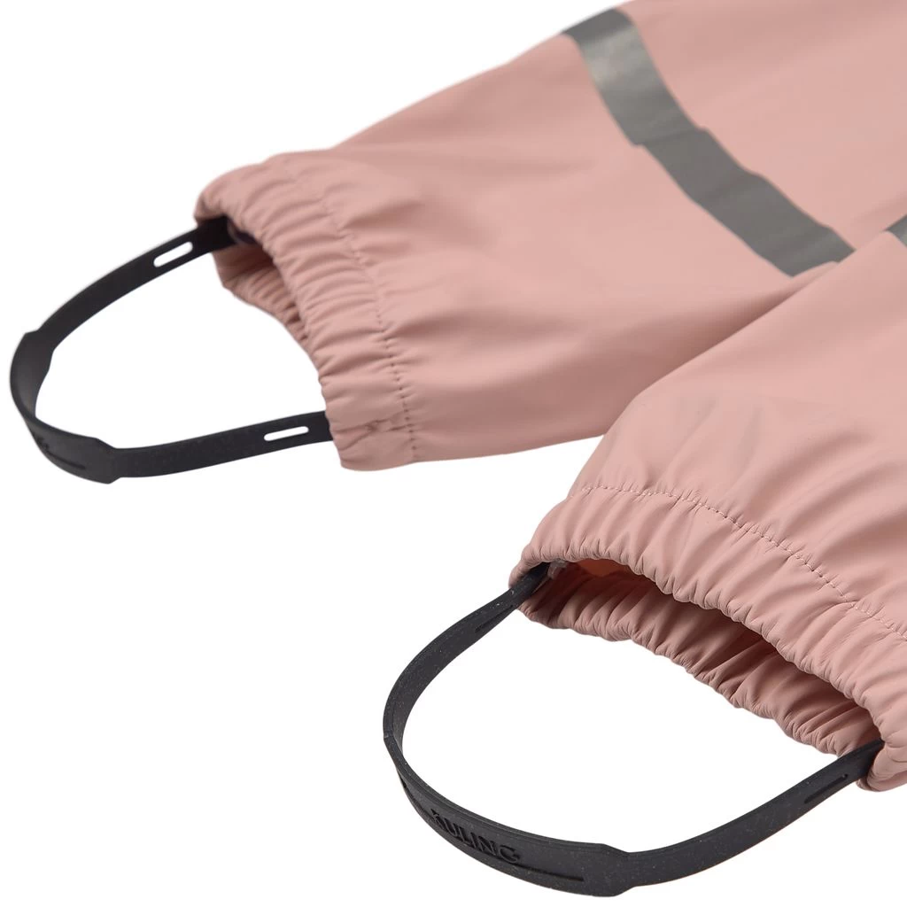 Edinburgh Color-blocked Recycled Rain Pants Woody Rose/Rust 5 Edinburgh Color-blocked Recycled Rain Pants Woody Rose/Rust - Image 5