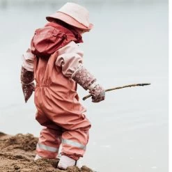 Edinburgh Recycled Lined Rain Coverall Burnt Pink/Burgundy -Kuling 1024x1024 654