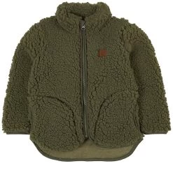 Dayton Teddy Fleece Jacket Moss Green
