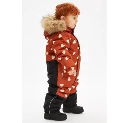 Chamonix Heart Printed Snowsuit Ginger -Kuling 1024x1024 727