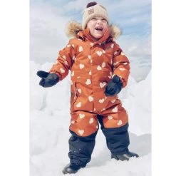 Chamonix Heart Printed Snowsuit Ginger -Kuling 1024x1024 729