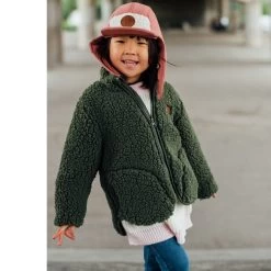 Dayton Teddy Fleece Jacket Moss Green -Kuling 1024x1024 73