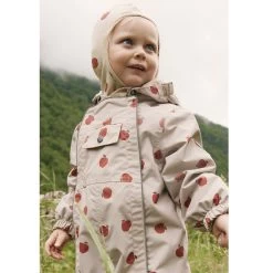 Milano Printed Shell Coverall With Apples Sand 12 Milano Printed Shell Coverall With Apples Sand -Kuling 1024x1024 735