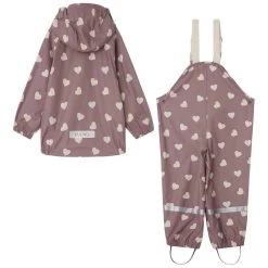 San Marino Heart Printed Recycled Rain Set Lilac -Kuling 1024x1024 763