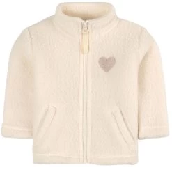 Limited Edition Heart Pile Fleece Jacket Sand