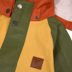 Edinburgh Recycled Rain Jacket Yellow/Rust/Moss 18 Edinburgh Recycled Rain Jacket Yellow/Rust/Moss -Kuling 1024x1024 849