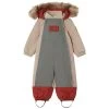 Val D'Isere Color-blocked Snowsuit Green/Sand