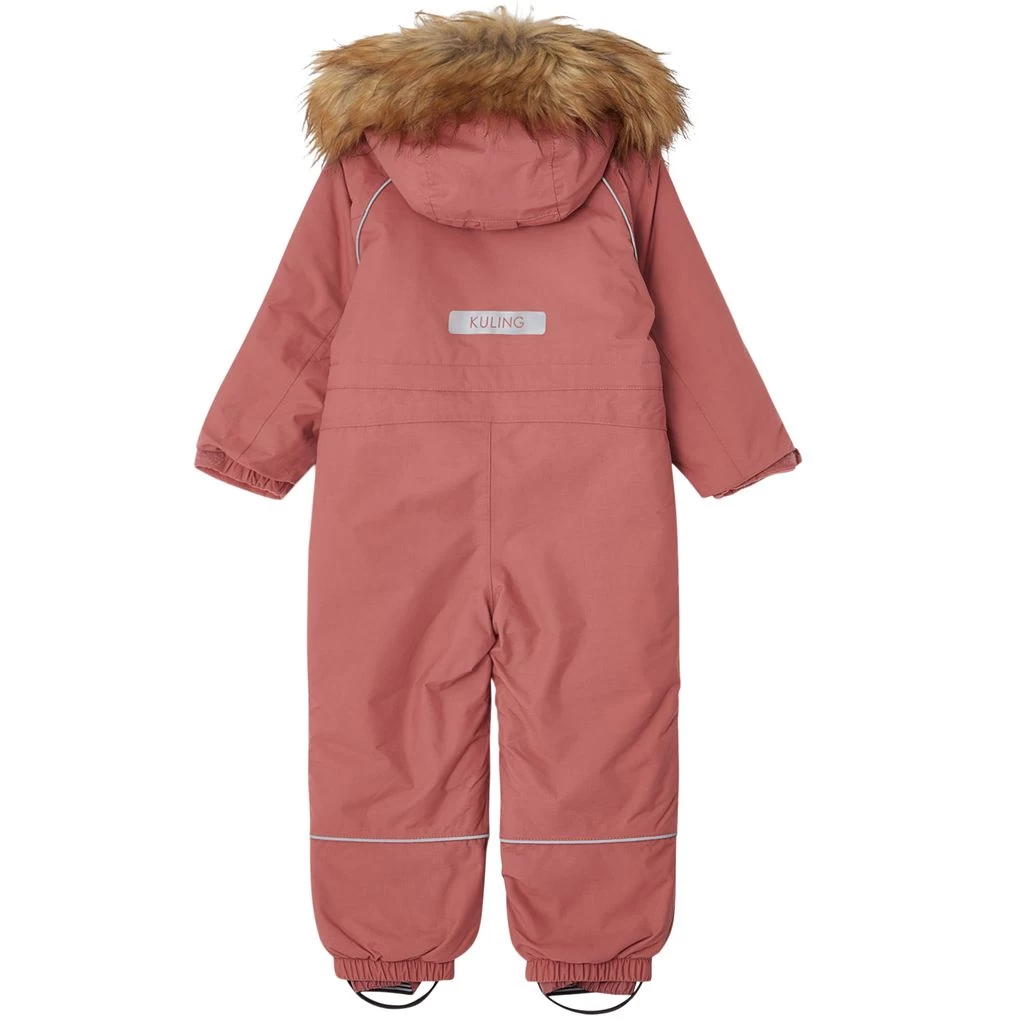 Abisko Snowsuit Burnt Pink 2 Abisko Snowsuit Burnt Pink - Image 2