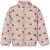 Idre Printed Jacket With Apples Sand