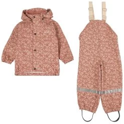 San Marino Floral Recycled Rain Set Desert Pink