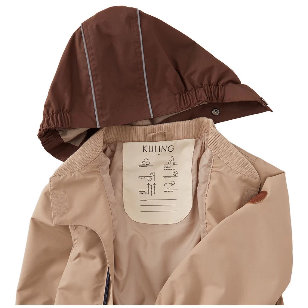 Milano Color-blocked Shell Coverall Navy/Dark Brown/Sand 5 Milano Color-blocked Shell Coverall Navy/Dark Brown/Sand - Image 5