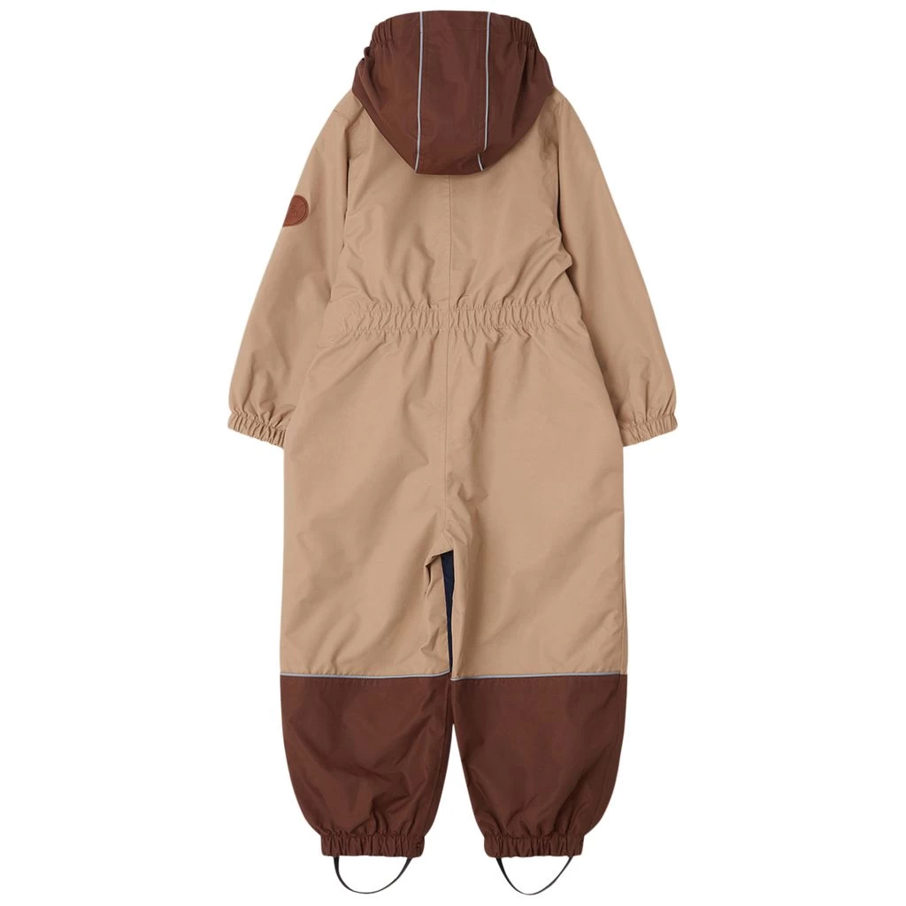 Milano Color-blocked Shell Coverall Navy/Dark Brown/Sand 6 Milano Color-blocked Shell Coverall Navy/Dark Brown/Sand - Image 6